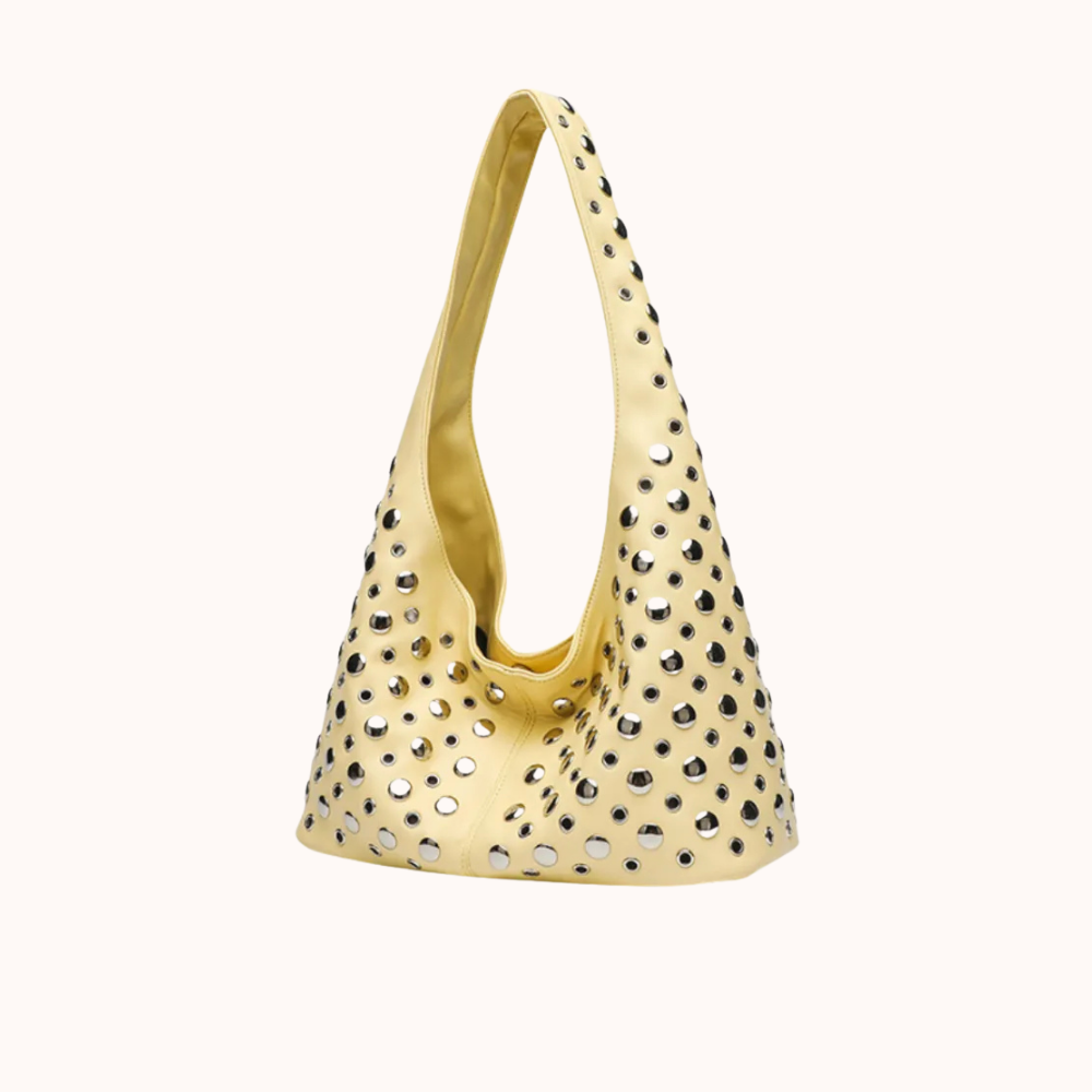Heloise Vegan Leather Hobo Bag