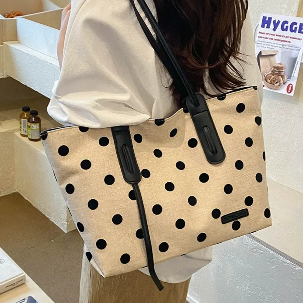 Pavetta Polka Dot Tote Bag