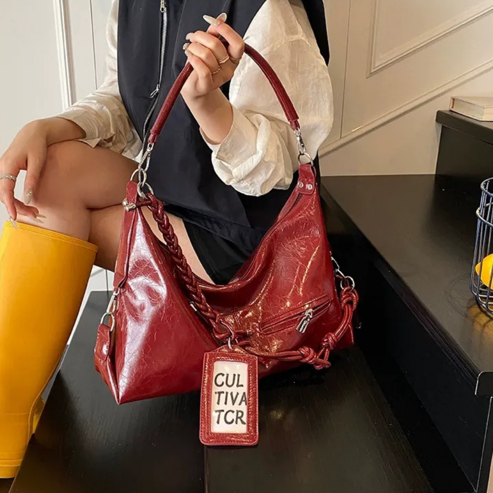 Viresta Knotted Shoulder Bag
