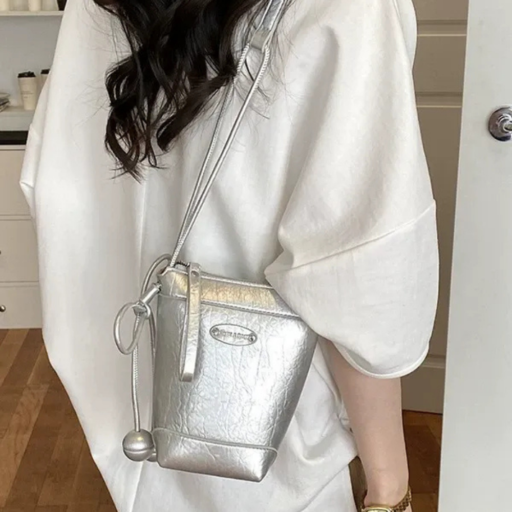 Safrina Charm Bucket Bag