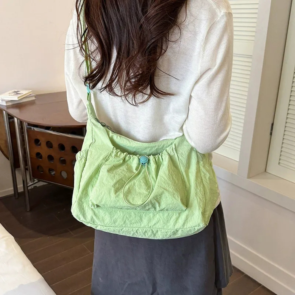 Thalara Ruched Shoulder Bag