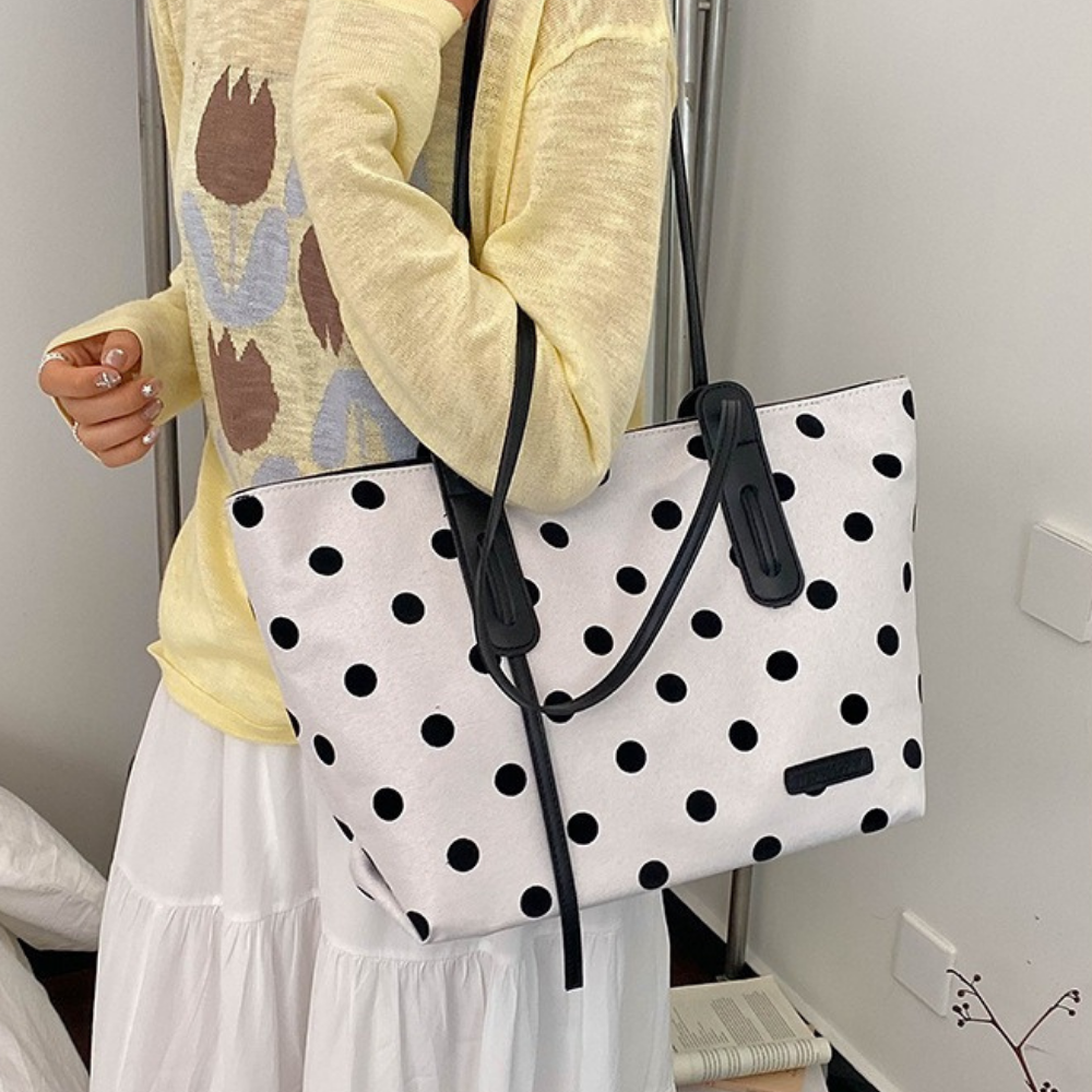 Pavetta Polka Dot Tote Bag