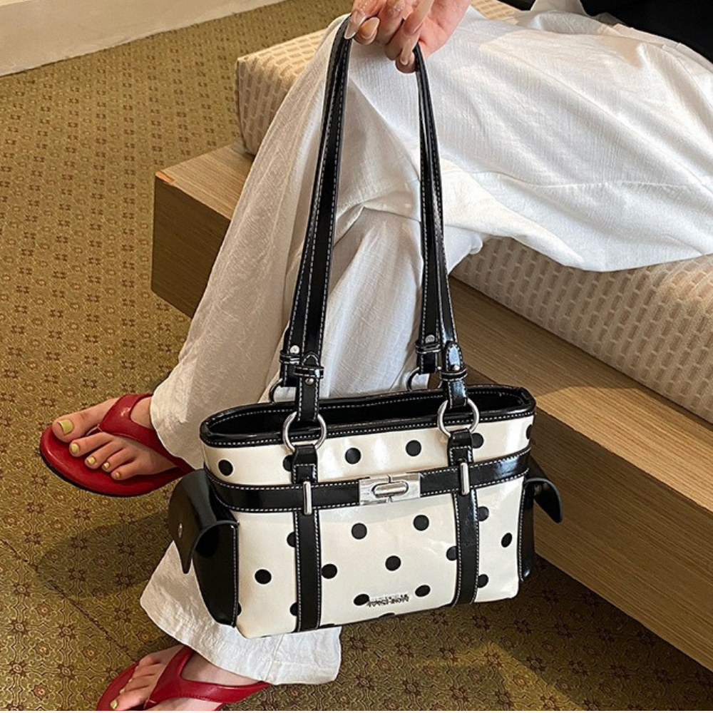 Picotéa Polka Dot Shoulder Bag