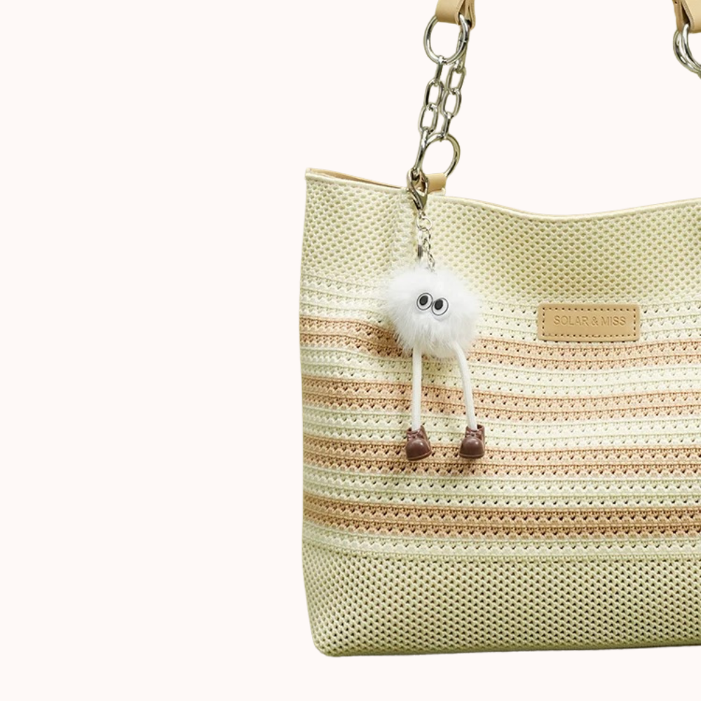 Vivelle Woven Tote Bag