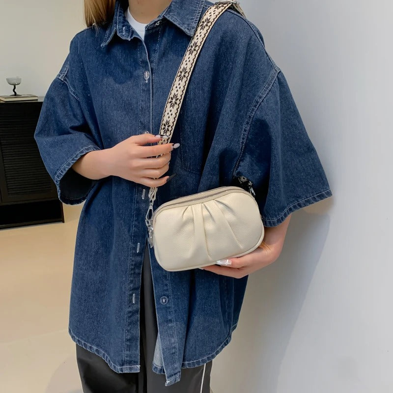 Saméria Vegan Leather Crossbody Bag