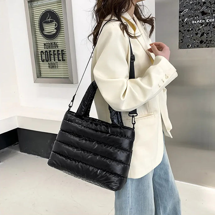 Caprice Vegan Leather Tote Bag