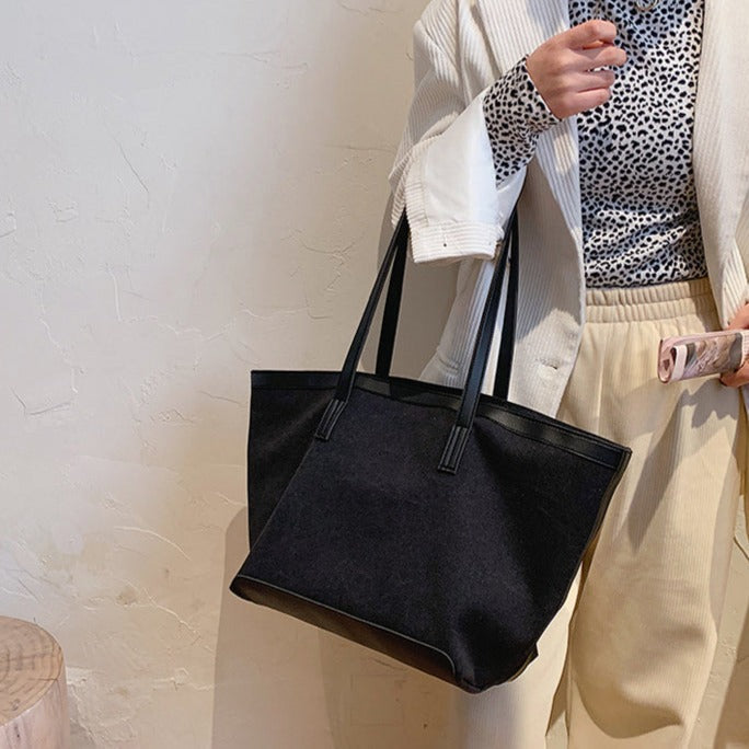 Provence Vegan Leather Tote Bag