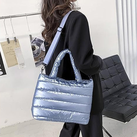 Caprice Vegan Leather Tote Bag