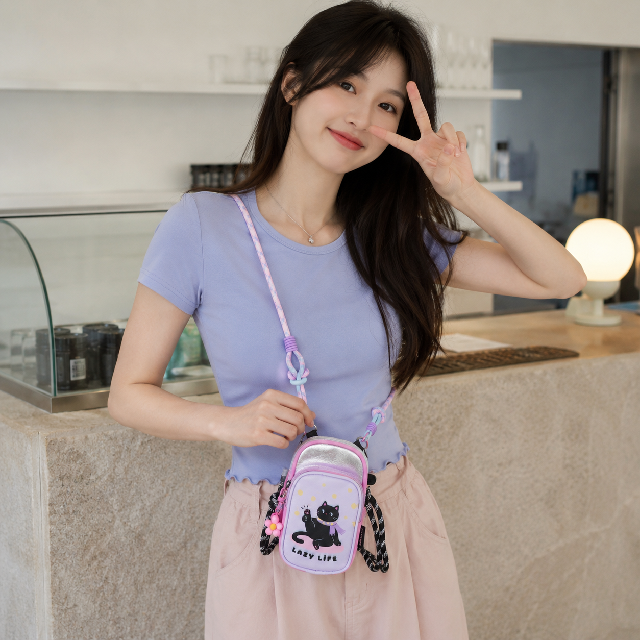 Kivoria Cartoon Mini Phone Bag