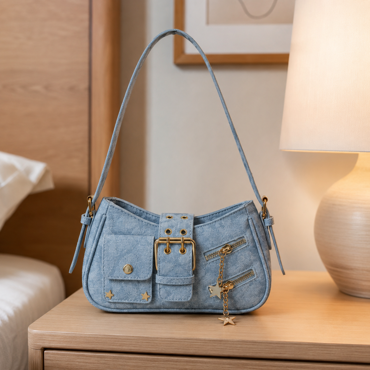 Bellara Star Pocket Shoulder Bag