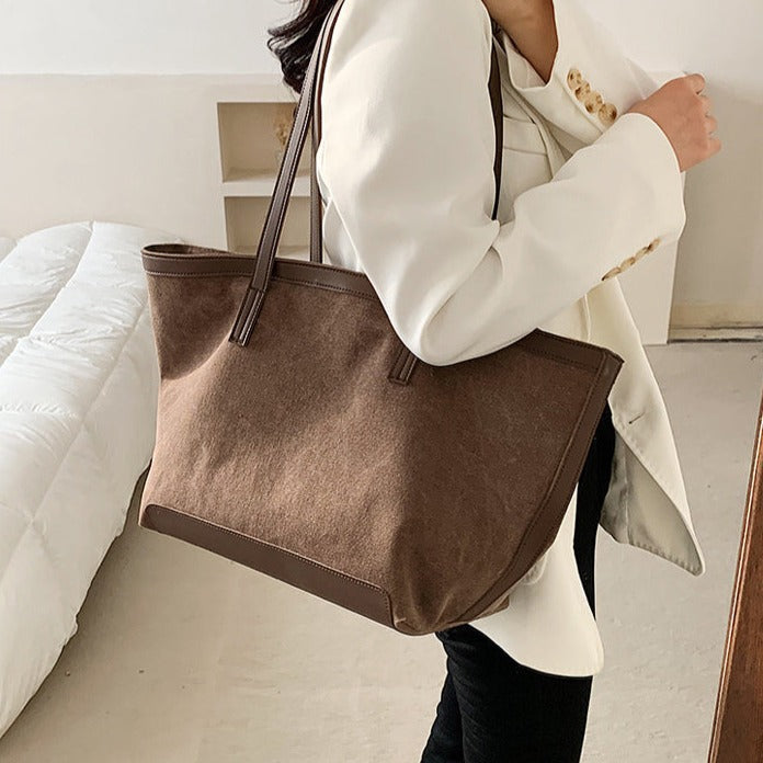Provence Vegan Leather Tote Bag