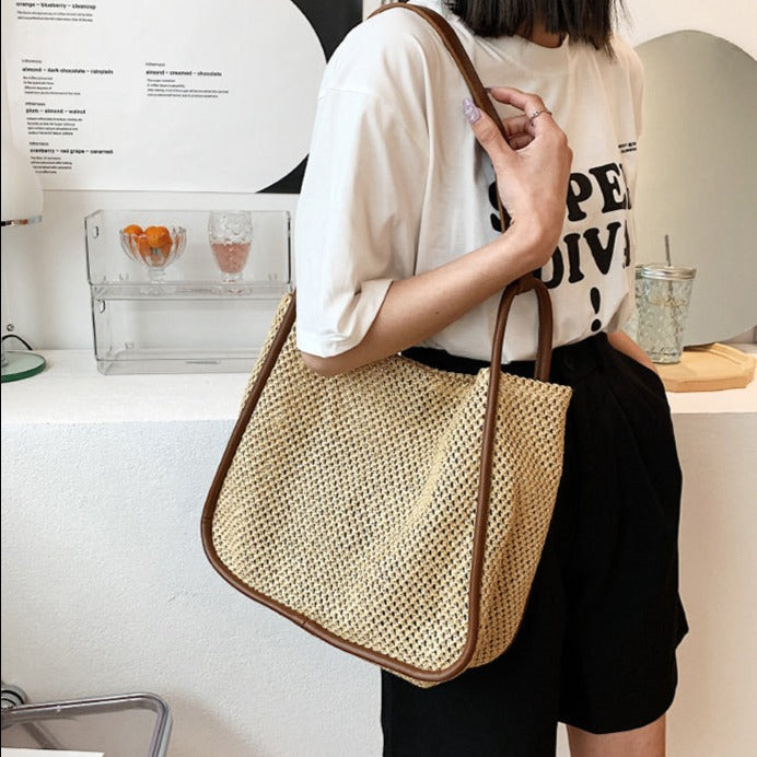 Bavella Vegan Leather Tote Bag