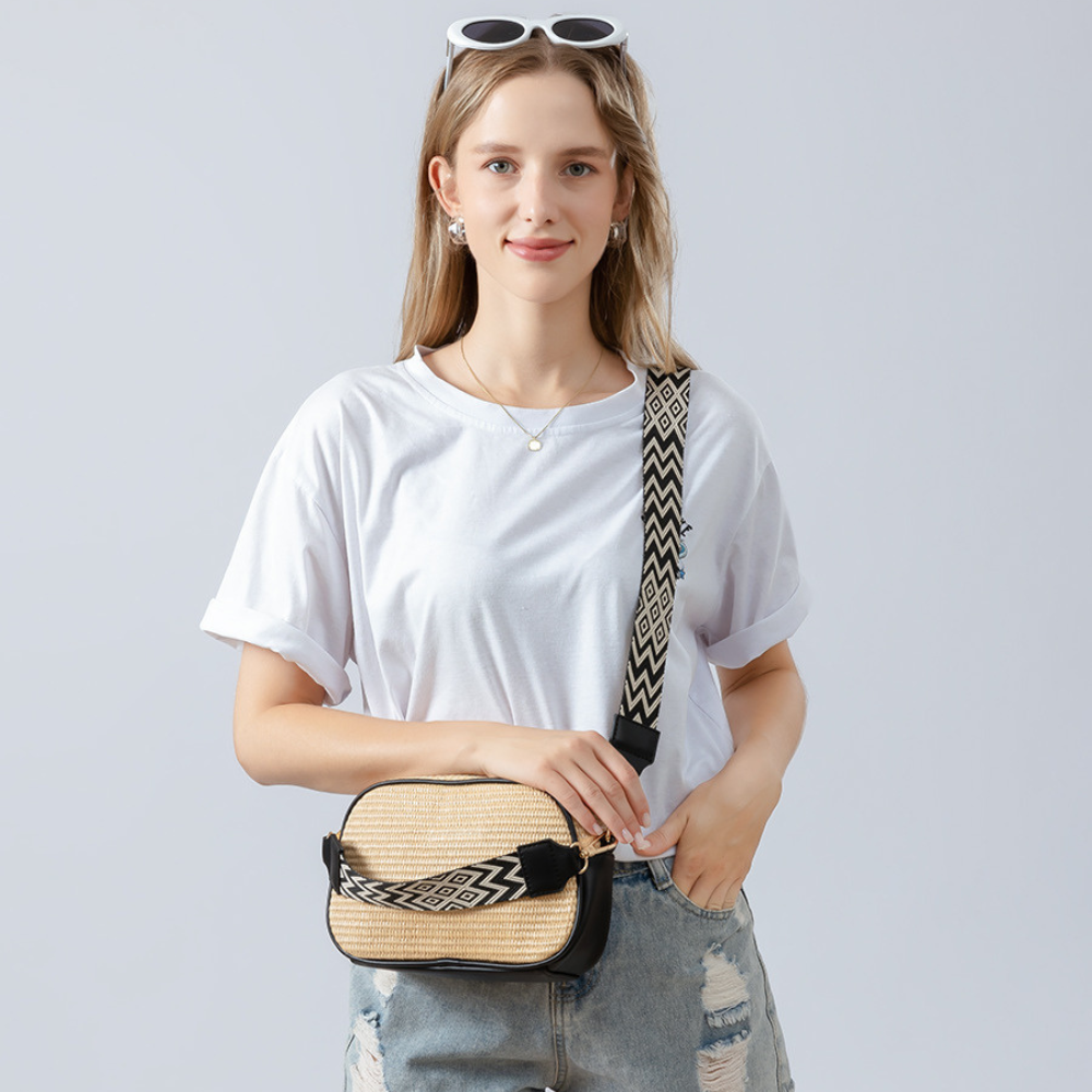 Daphne Vegan Leather Crossbody Bag