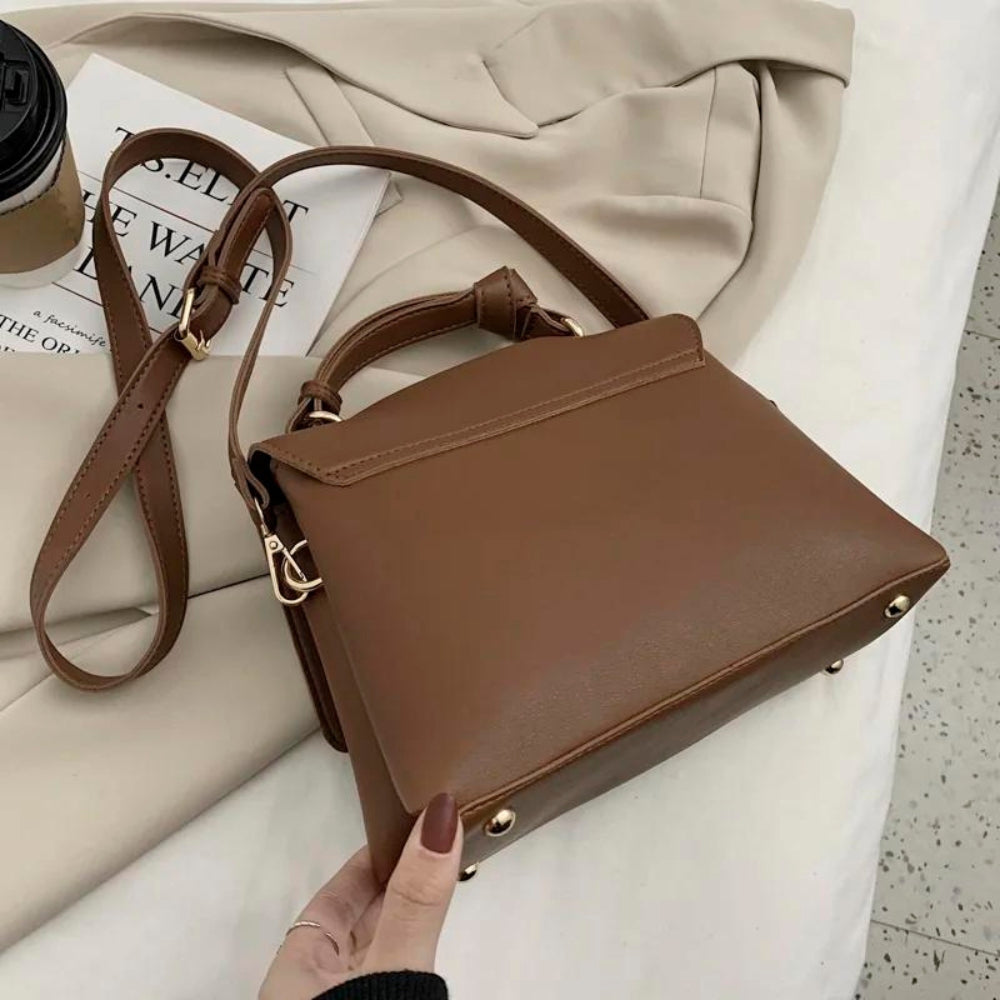 Orlah Vegan Leather Crossbody Bag