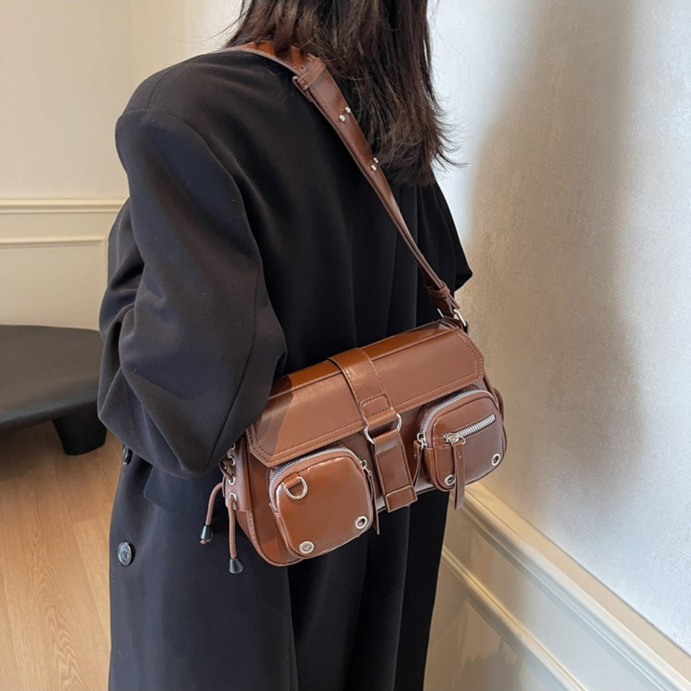 Nauma Vegan Leather Crossbody Bag