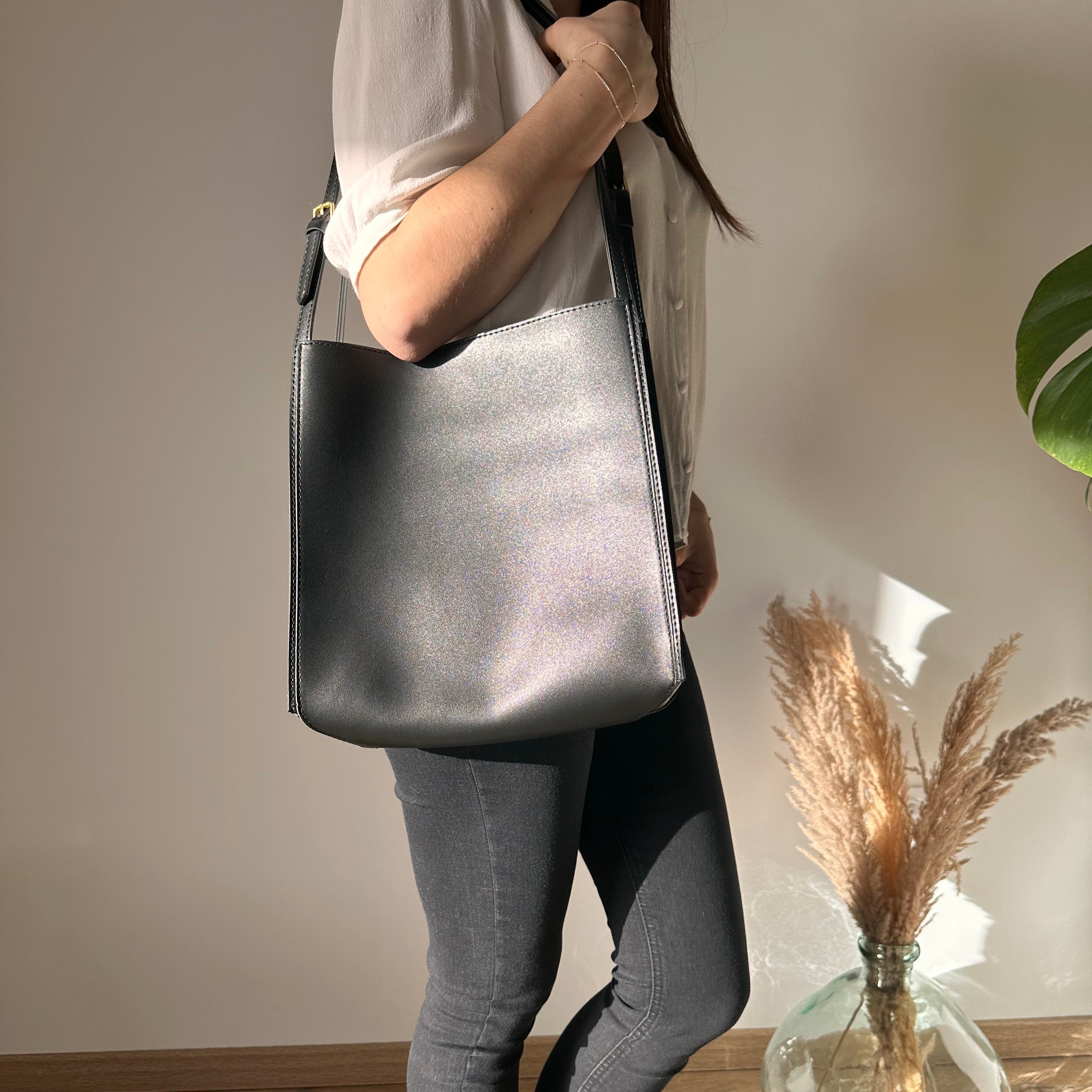 Riva Vegan Leather Tote Bag