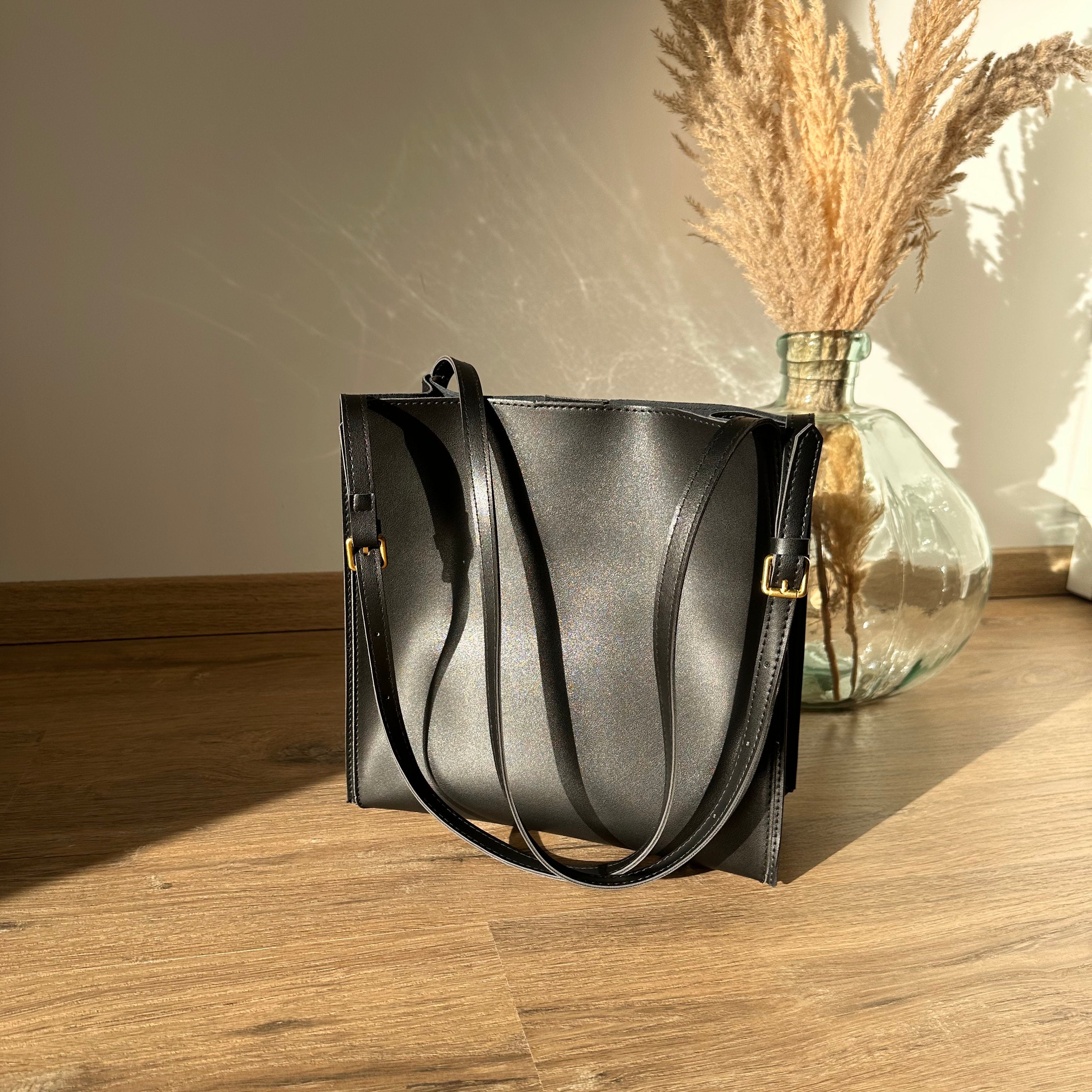 Riva Vegan Leather Tote Bag
