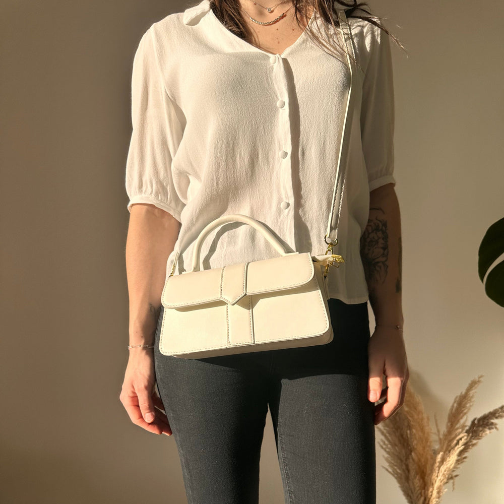 Bellecourt Vegan Leather Crossbody Bag