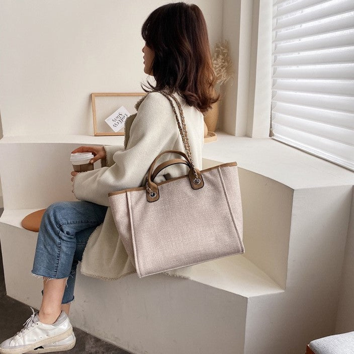Fulla Vegan Leather Tote Bag
