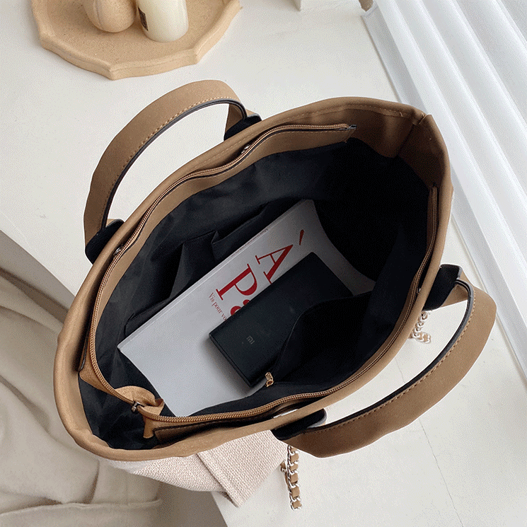 Fulla Vegan Leather Tote Bag