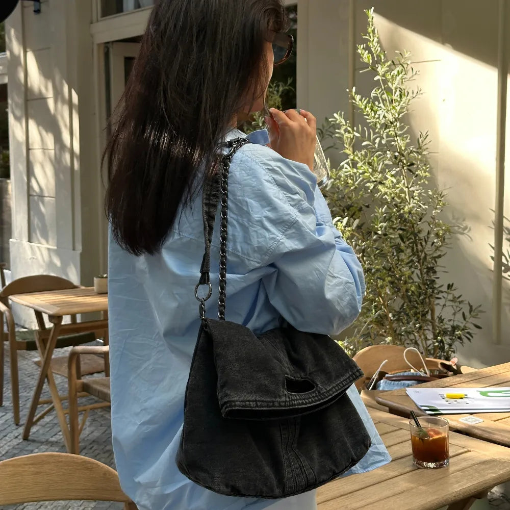 Jeana Vegan Leather Shoulder Bag