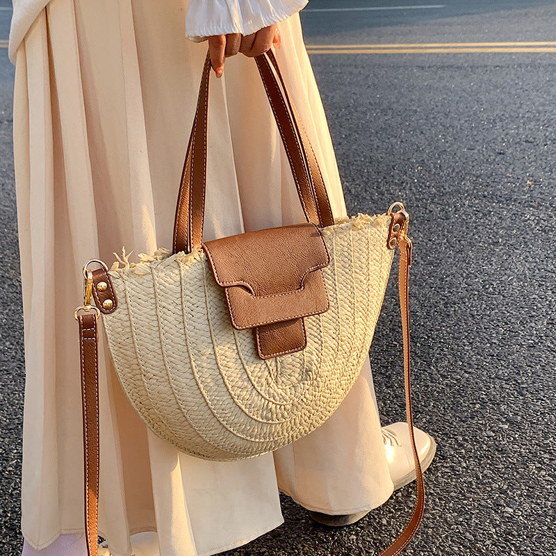 Sunny Vegan Leather Tote Bag