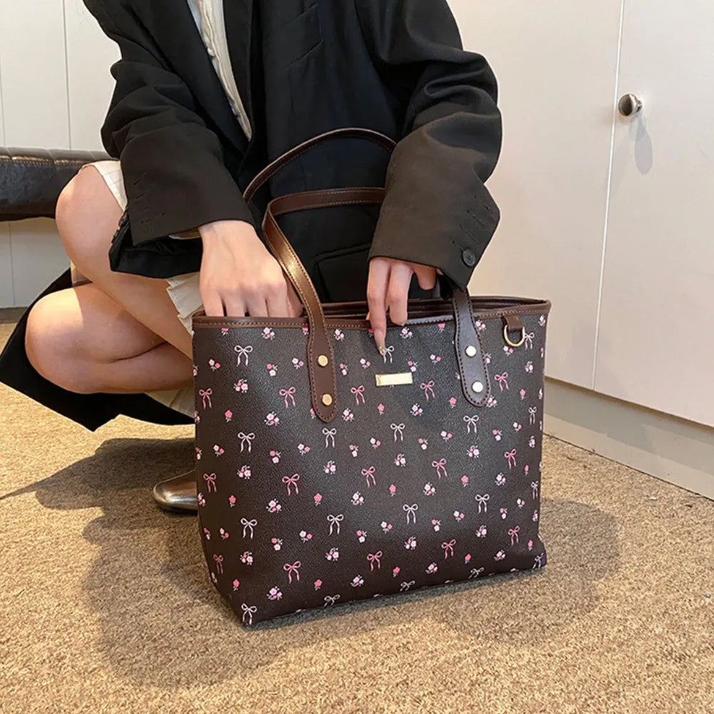 Leora Vegan Leather Tote Bag