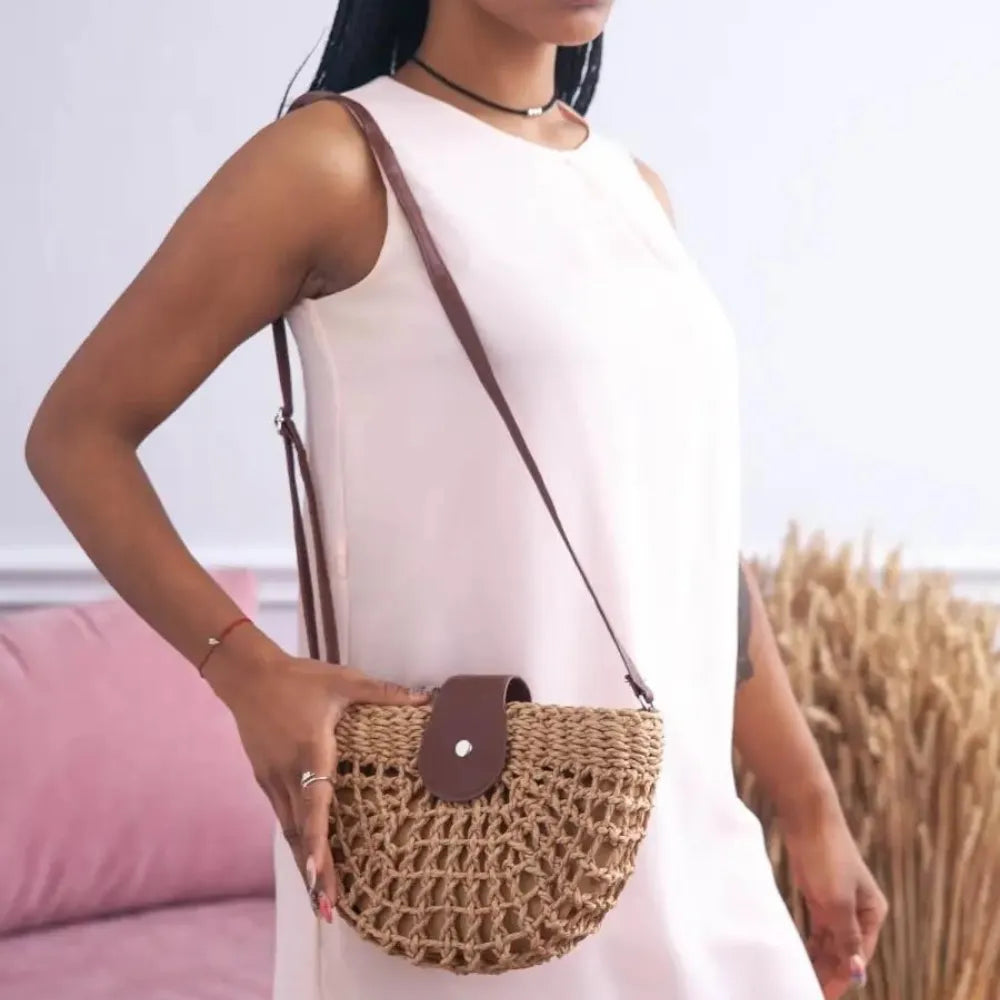 Romienne Vegan Leather Crossbody Bag