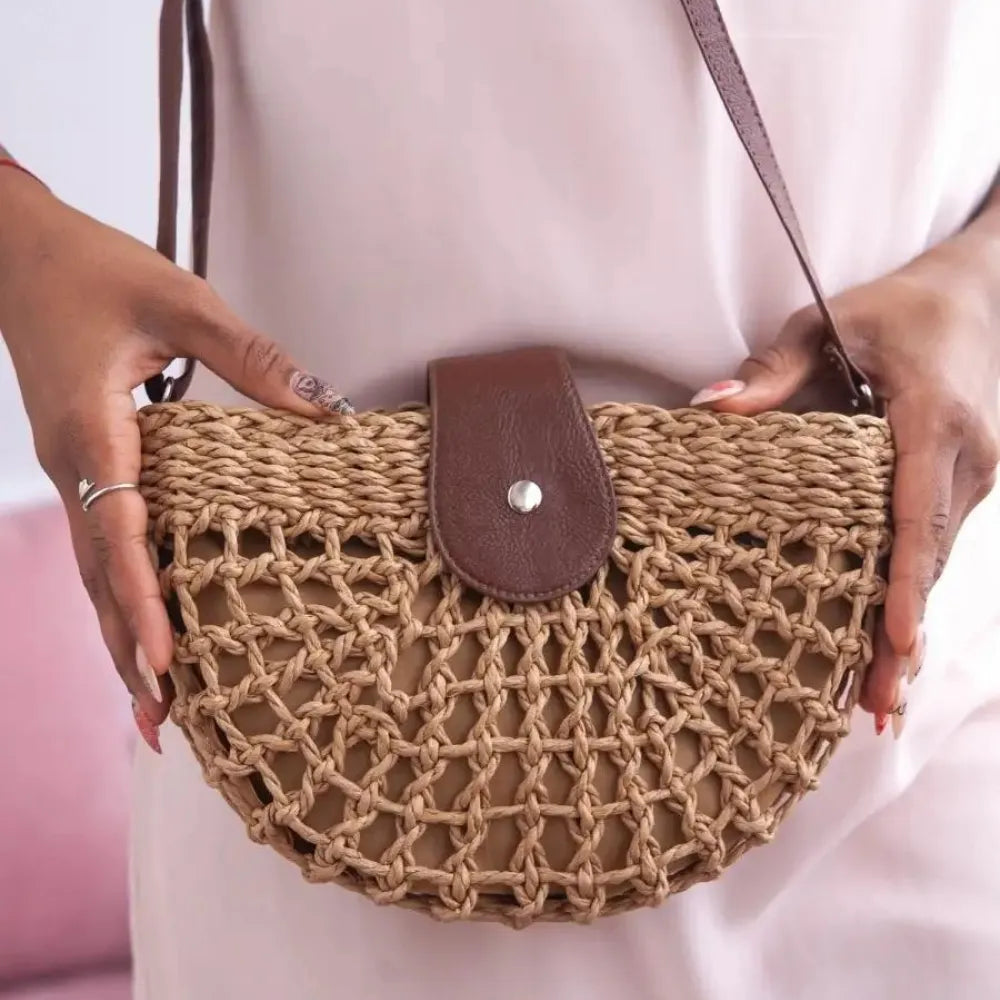 Romienne Vegan Leather Crossbody Bag