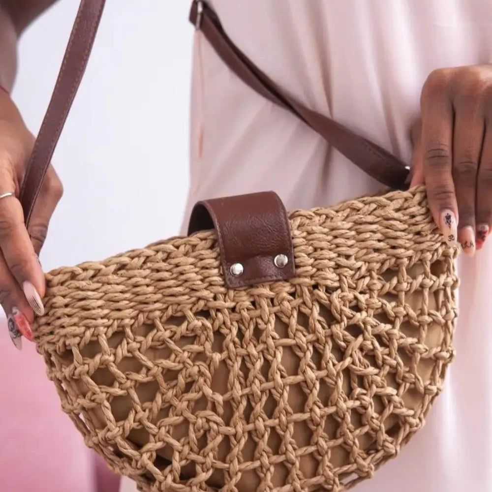 Romienne Vegan Leather Crossbody Bag