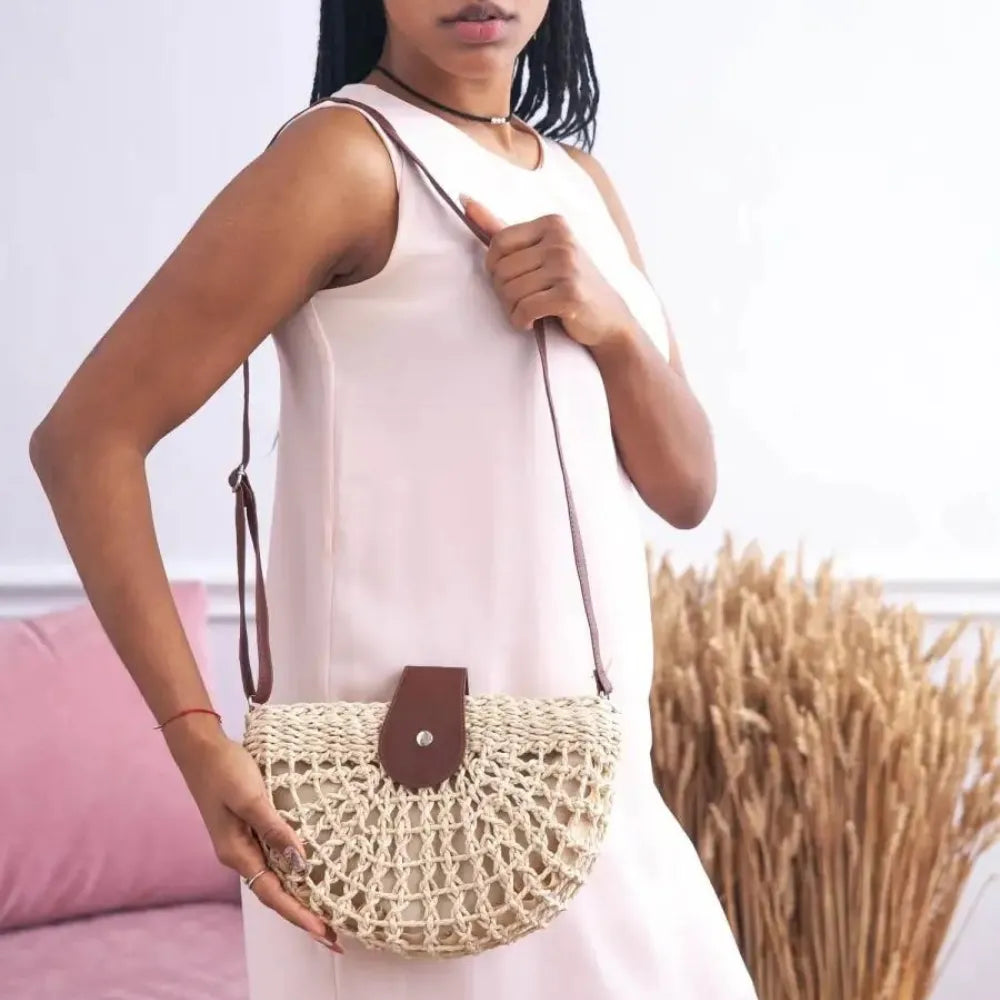 Romienne Vegan Leather Crossbody Bag