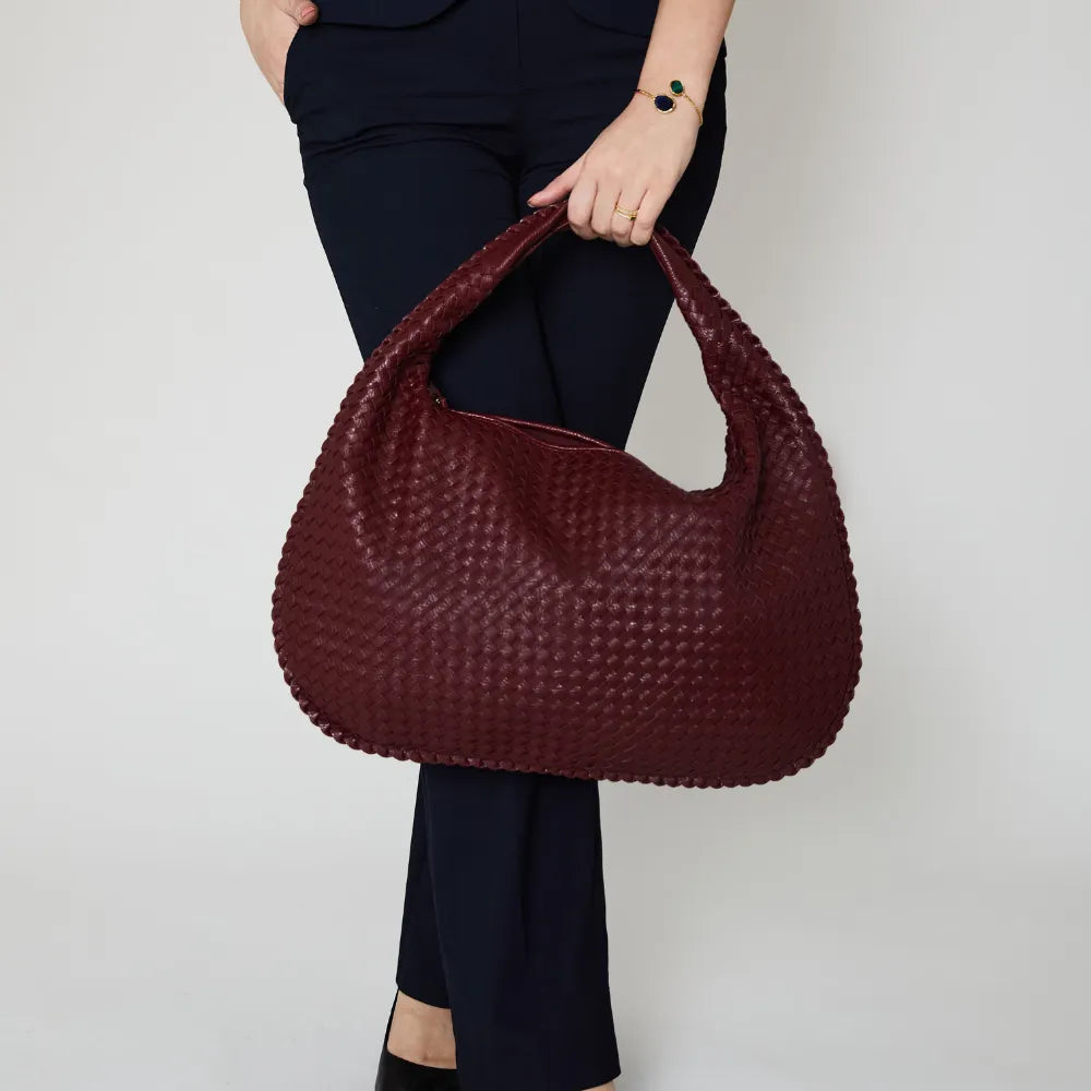 Palma Vegan Leather Hobo Bag