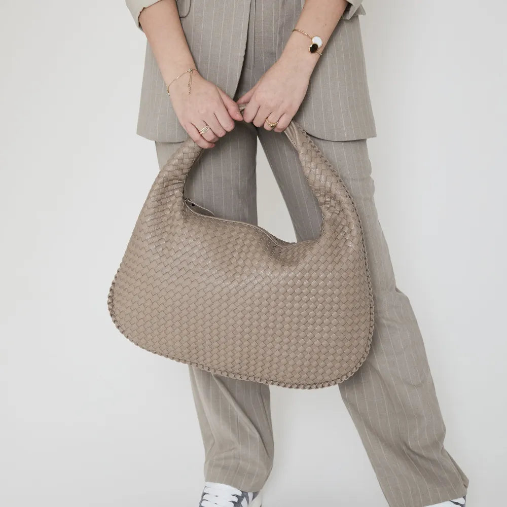 Palma Vegan Leather Hobo Bag