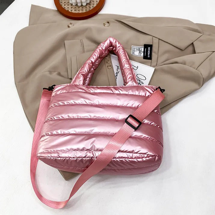 Caprice Vegan Leather Tote Bag