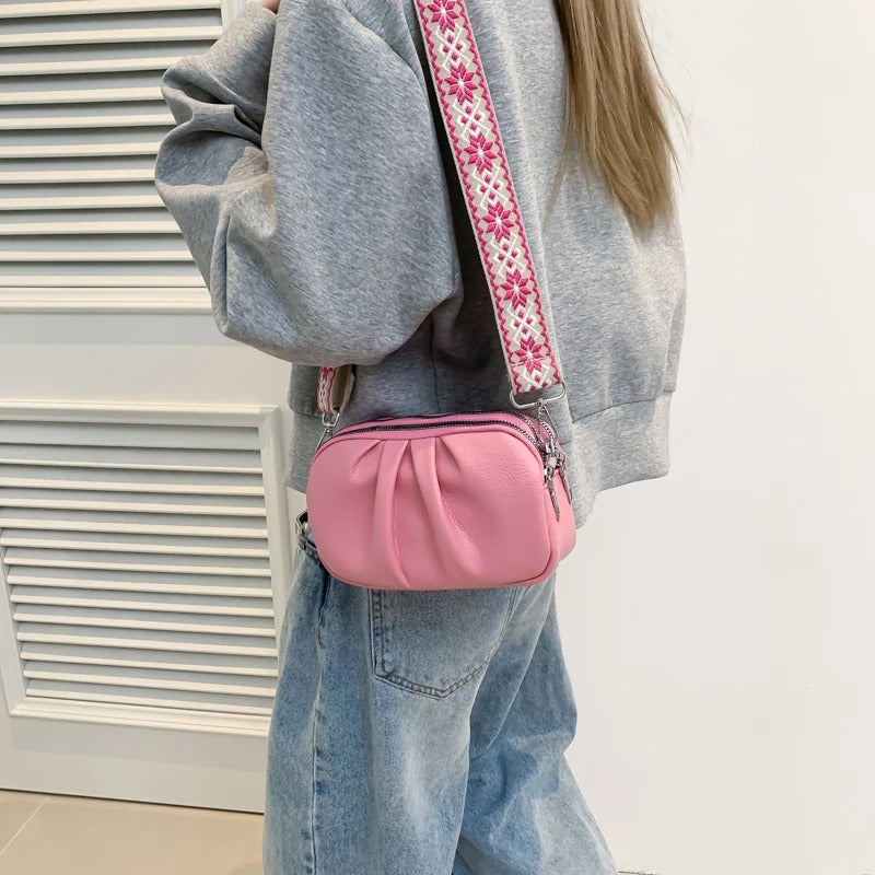 Saméria Vegan Leather Crossbody Bag