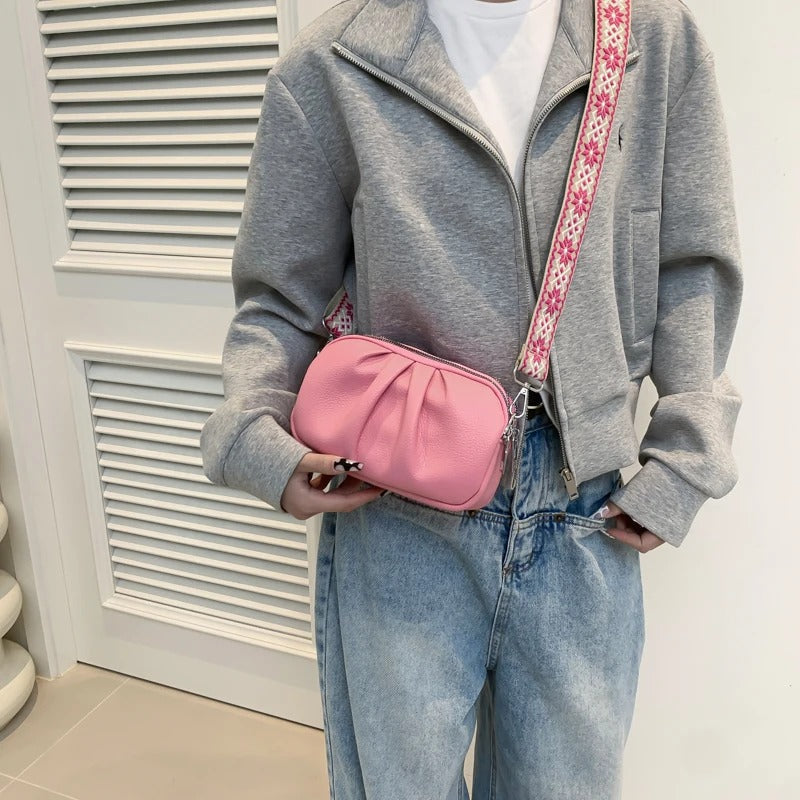 Saméria Vegan Leather Crossbody Bag