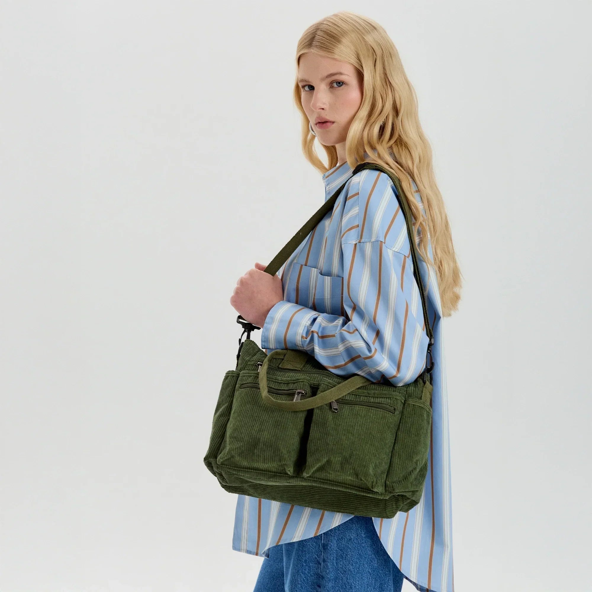 Kanna Vegan Leather Crossbody Bag