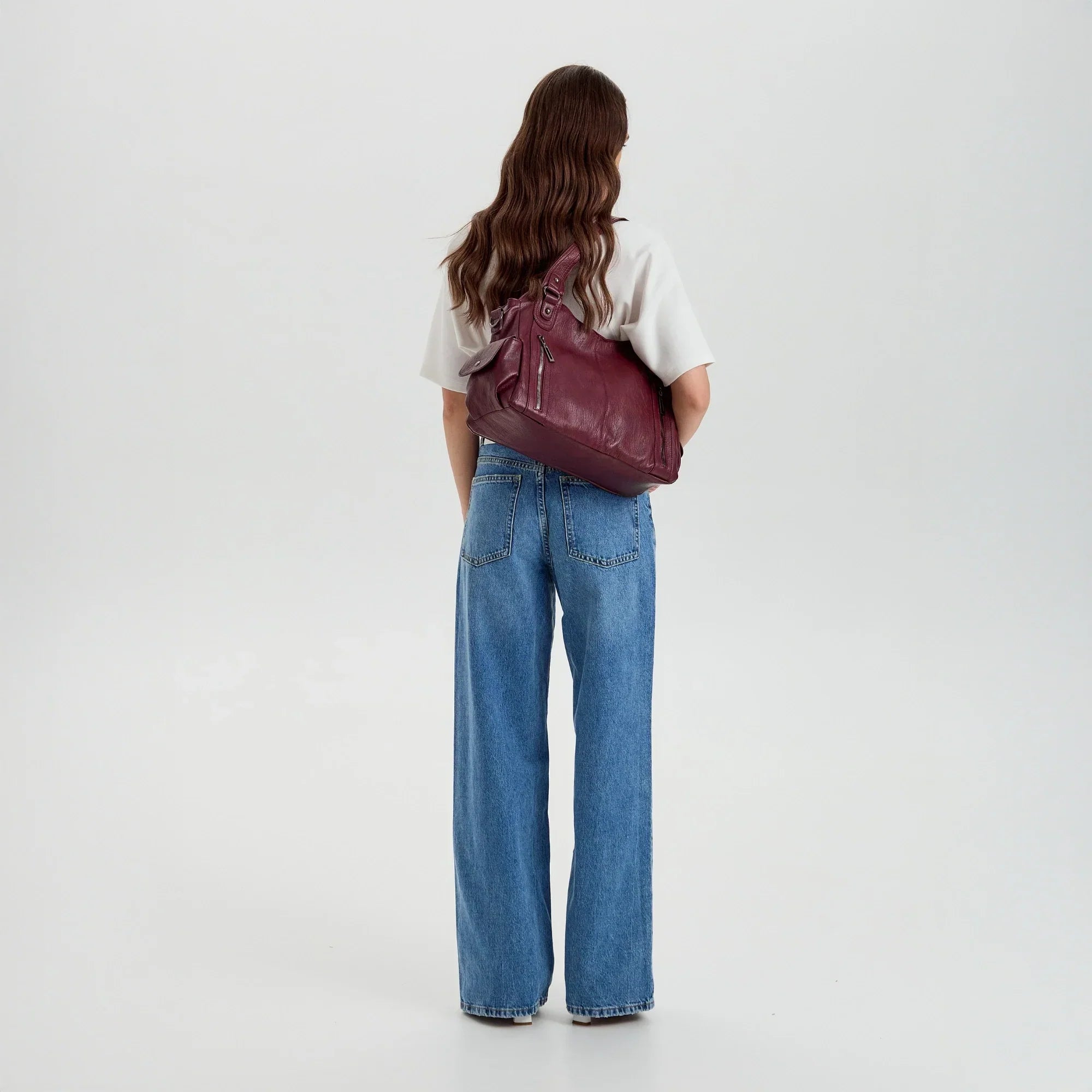 Launa Vegan Leather Crossbody Bag