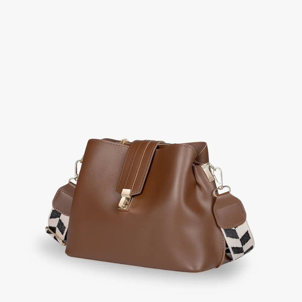 Selva Vegan Leather Crossbody Bag