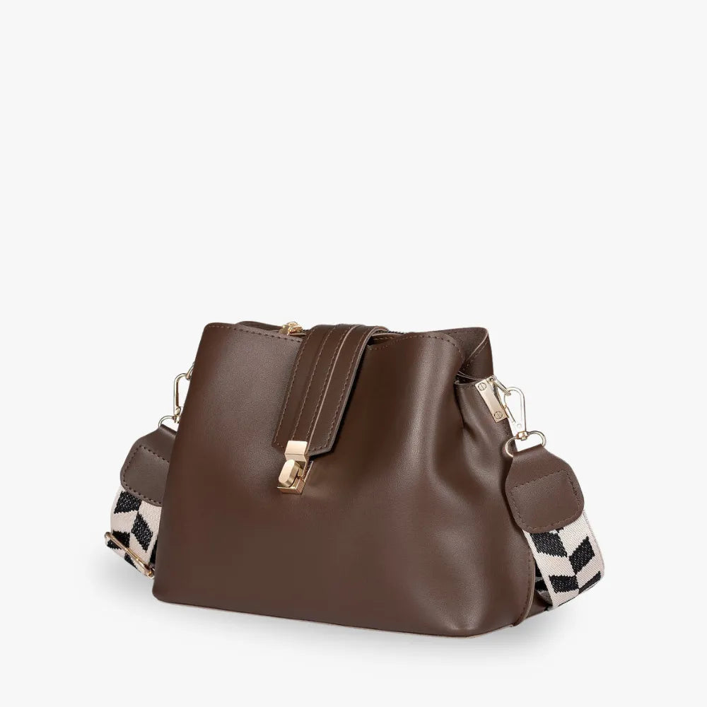 Selva Vegan Leather Crossbody Bag