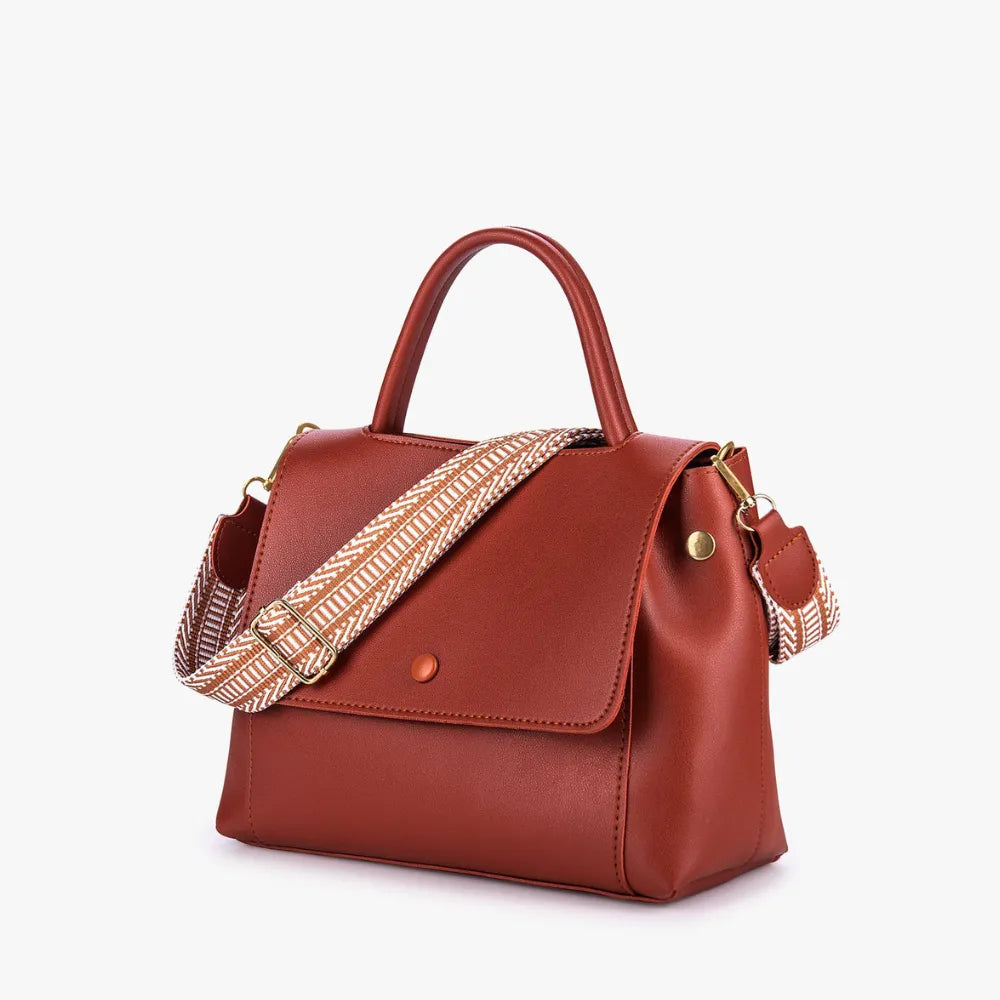 Romilda Vegan Leather Crossbody Bag