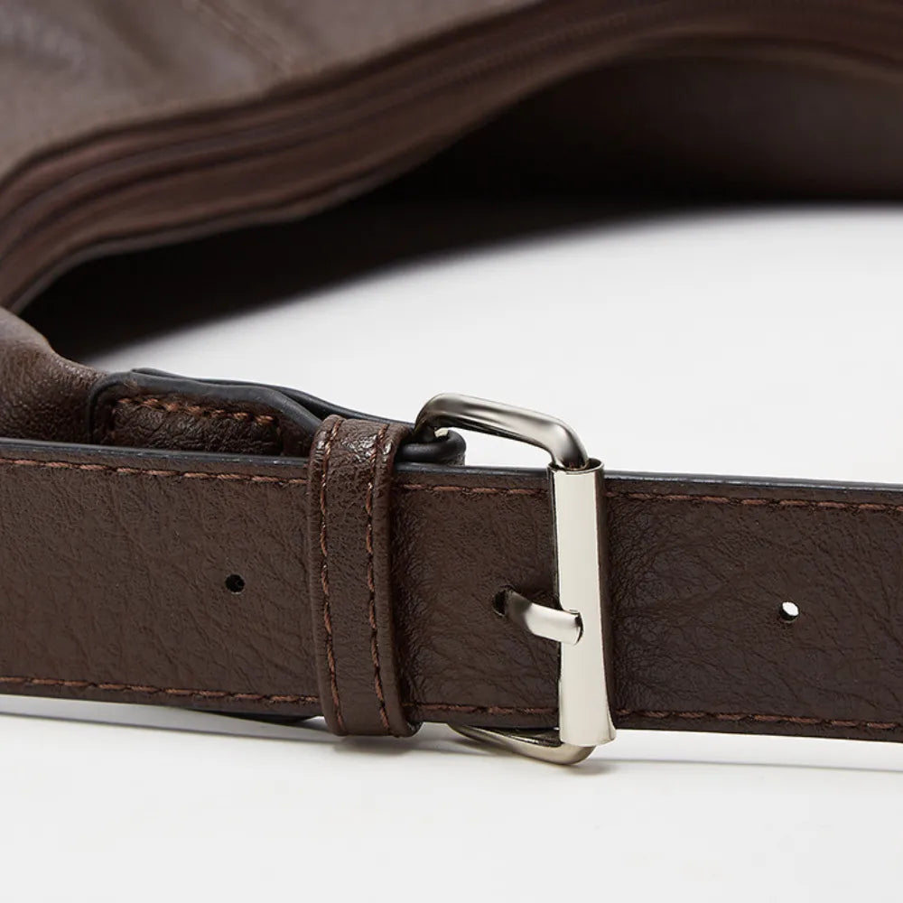 Siena Vegan Leather Hobo Bag