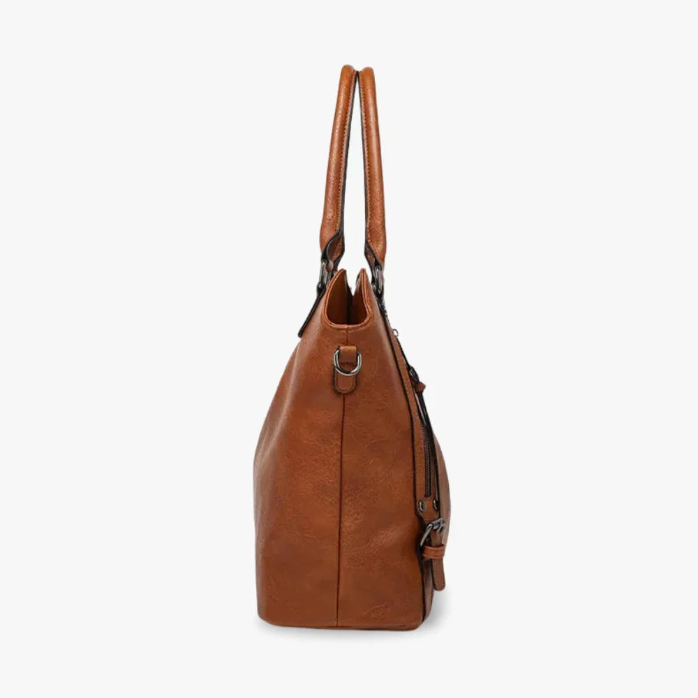 Théodora Vegan Leather Crossbody Bag