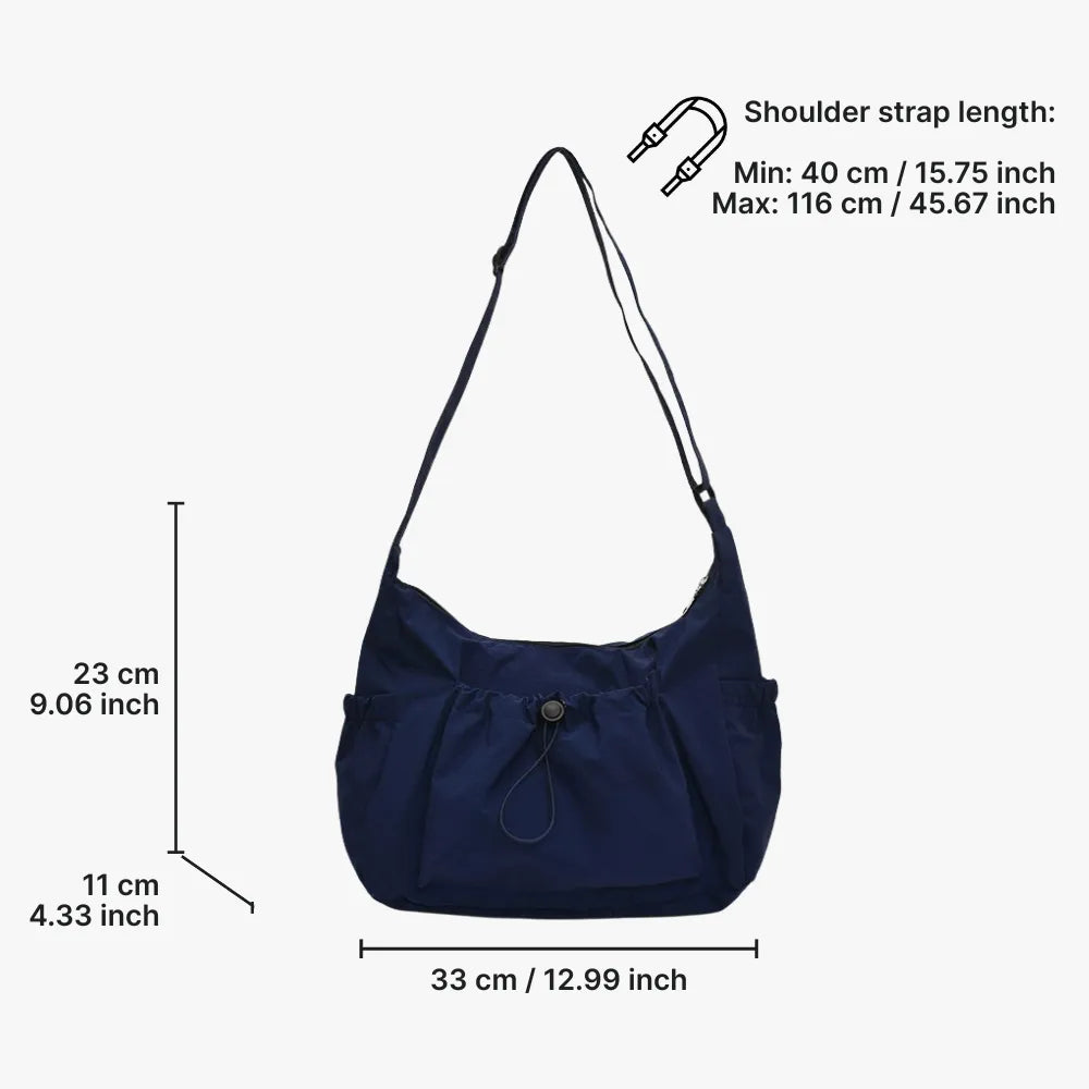 Nela Vegan Leather Crossbody Bag
