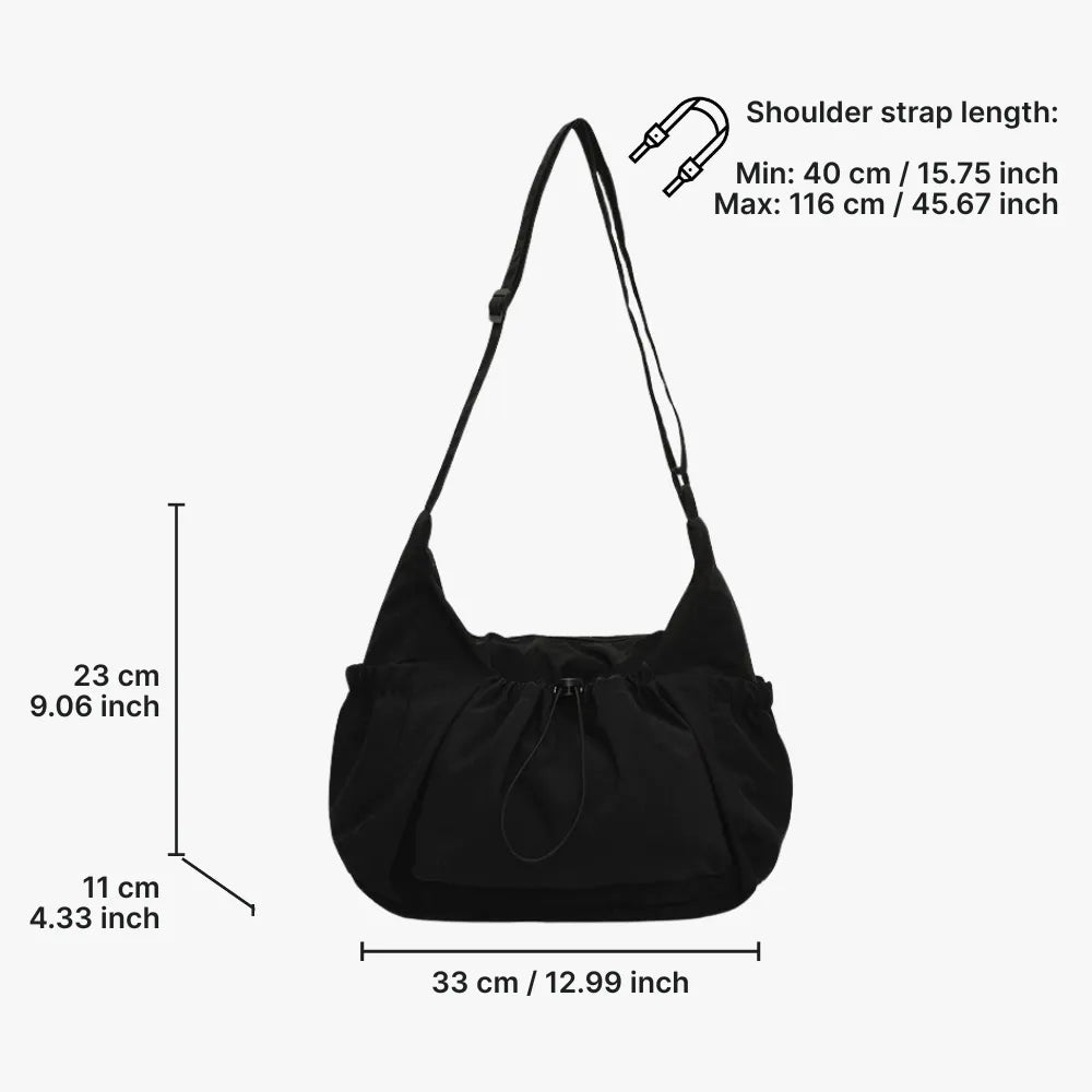 Nela Vegan Leather Crossbody Bag