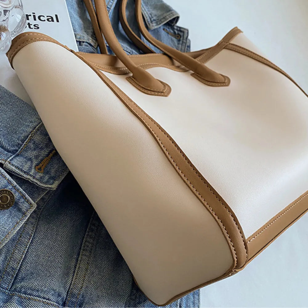 Clarvaux Vegan Leather Tote Bag