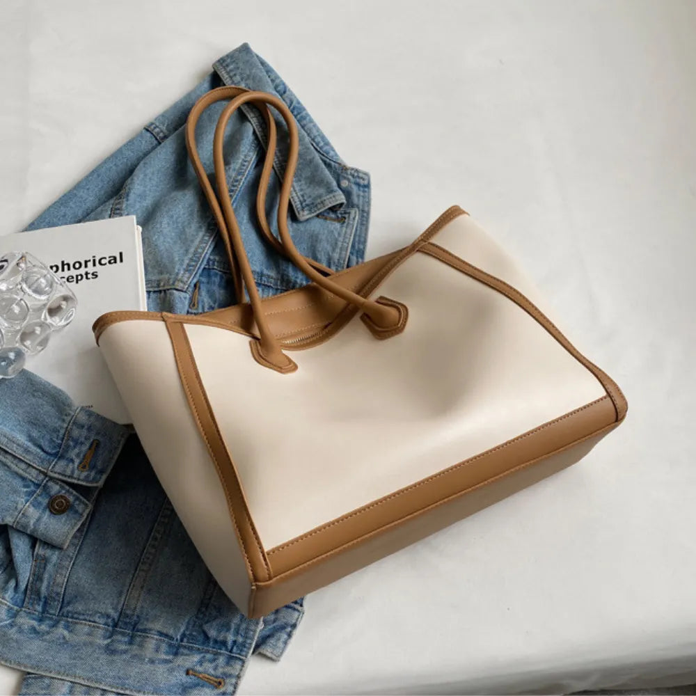 Clarvaux Vegan Leather Tote Bag