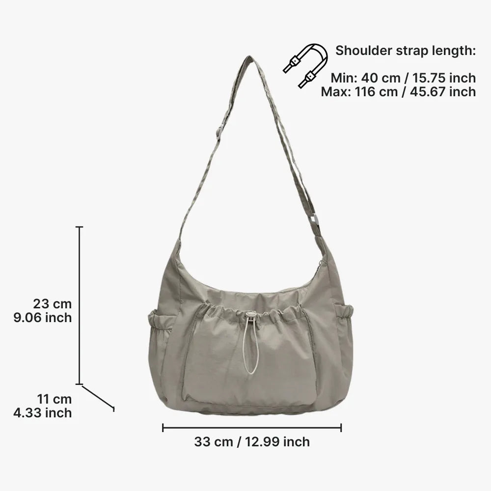 Nela Vegan Leather Crossbody Bag