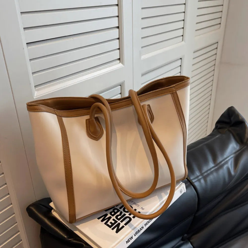 Clarvaux Vegan Leather Tote Bag