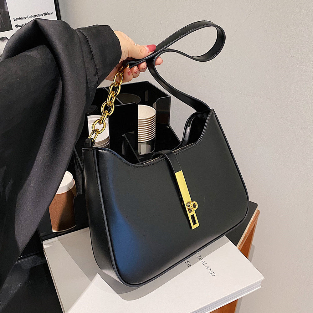 Allia Vegan Leather Shoulder Bag